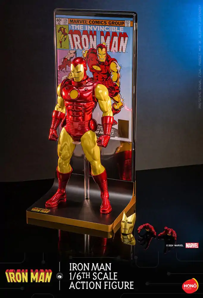 Figurka kolekcjonerska Marvel Action Figure 1/6 Iron Man 32 cm zdjęcie produktu