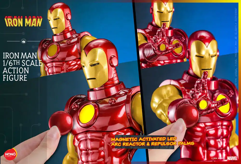 Figurka kolekcjonerska Marvel Action Figure 1/6 Iron Man 32 cm zdjęcie produktu