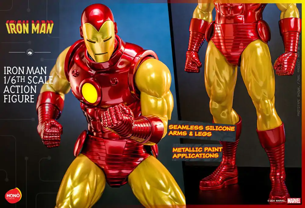 Figurka kolekcjonerska Marvel Action Figure 1/6 Iron Man 32 cm zdjęcie produktu