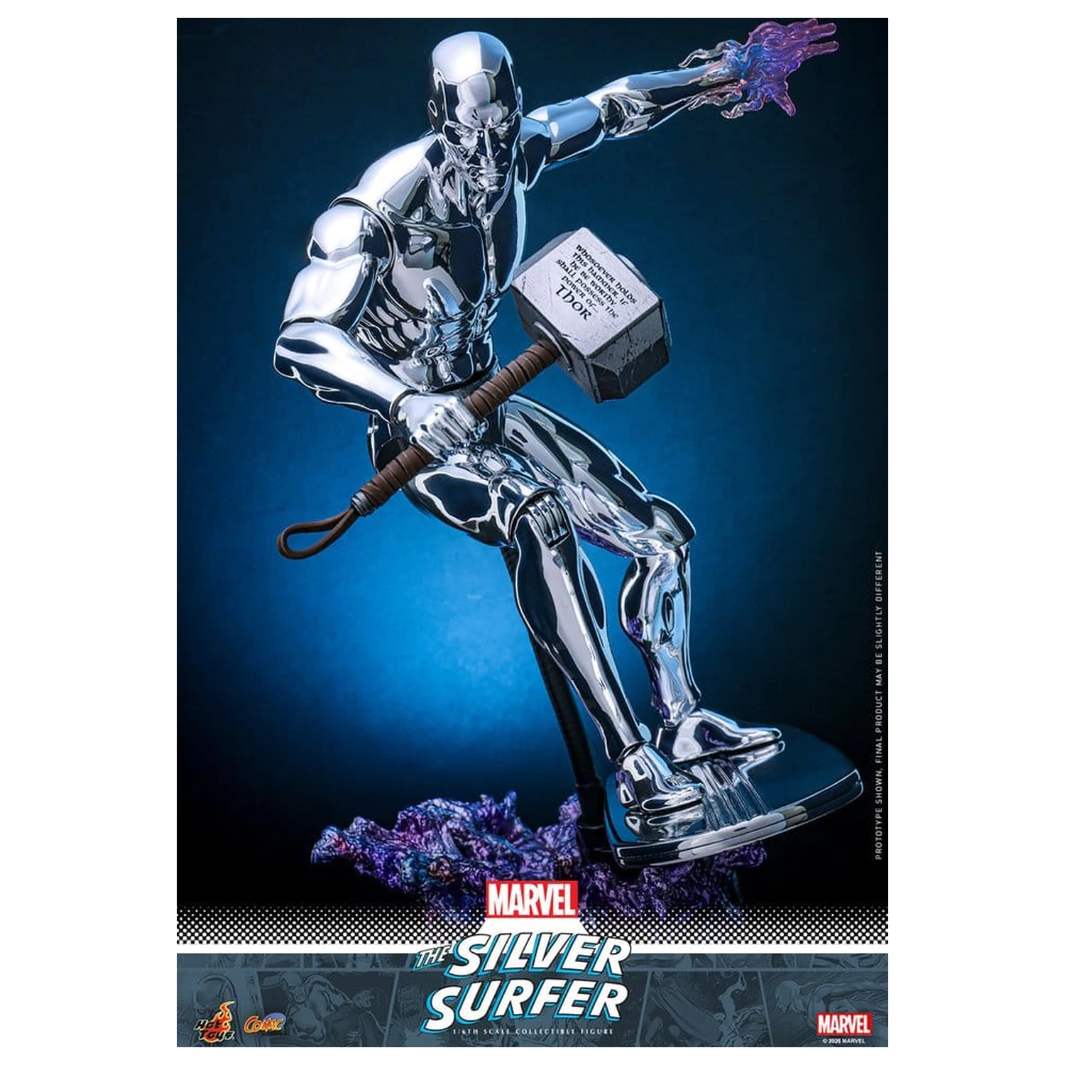 Marvel figurka Silver Surfer w skali 1/6, 32 cm zdjęcie produktu