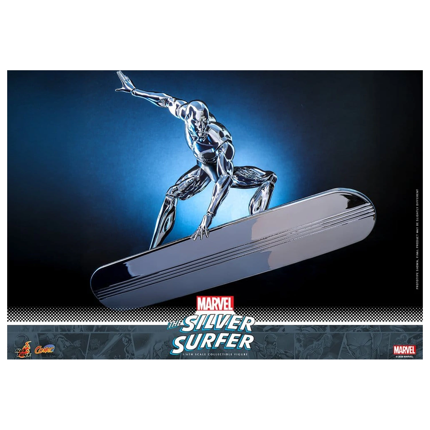 Marvel figurka Silver Surfer w skali 1/6, 32 cm zdjęcie produktu