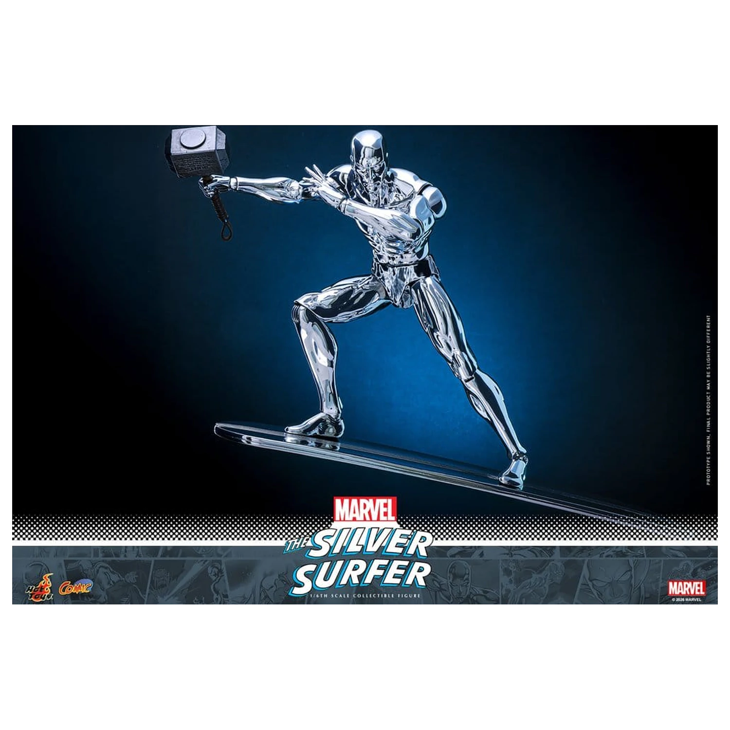 Marvel figurka Silver Surfer w skali 1/6, 32 cm zdjęcie produktu