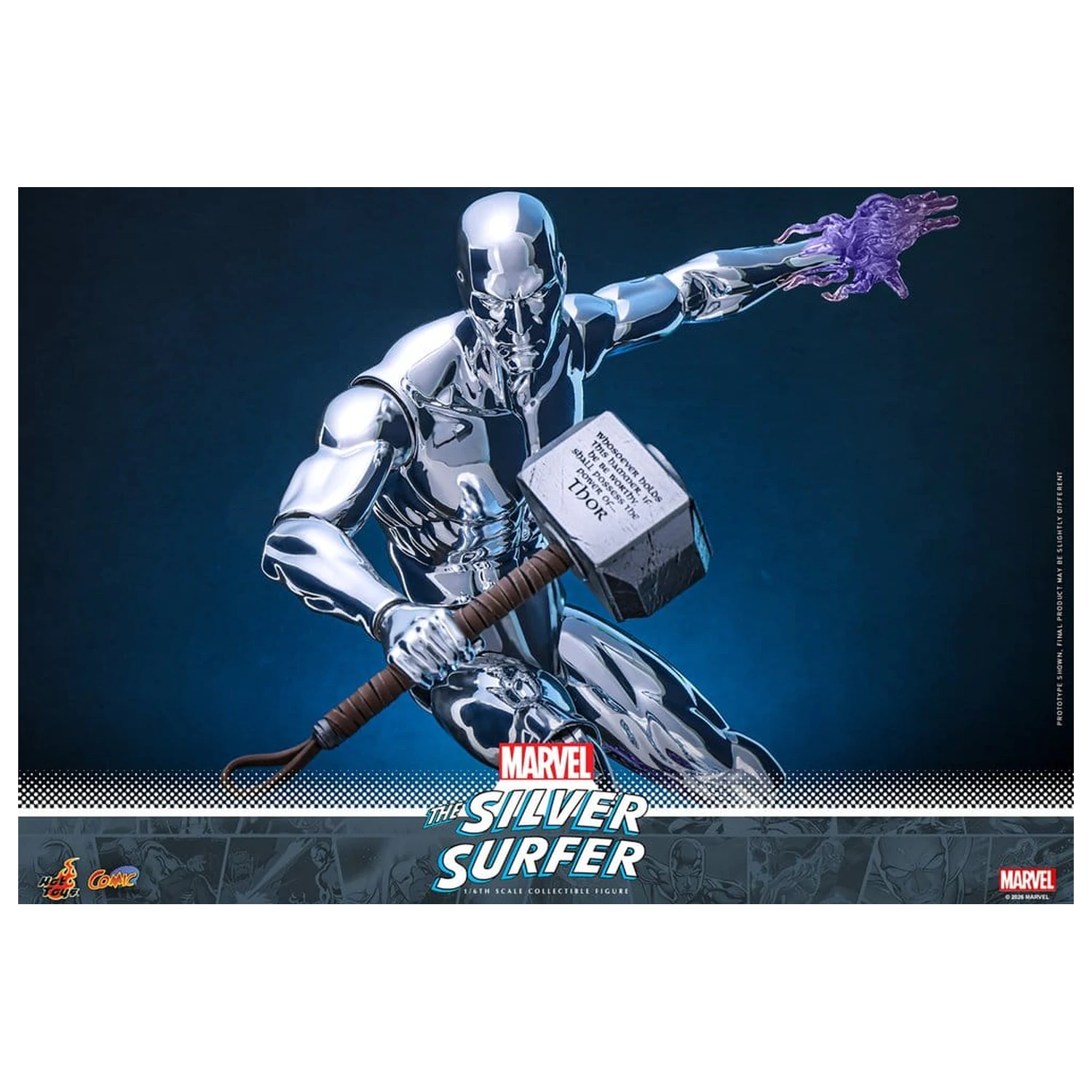 Marvel figurka Silver Surfer w skali 1/6, 32 cm zdjęcie produktu