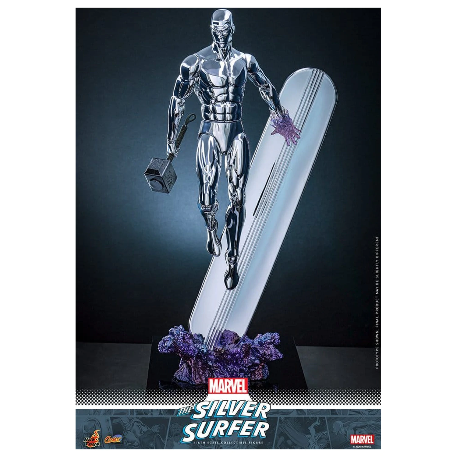 Marvel figurka Silver Surfer w skali 1/6, 32 cm zdjęcie produktu