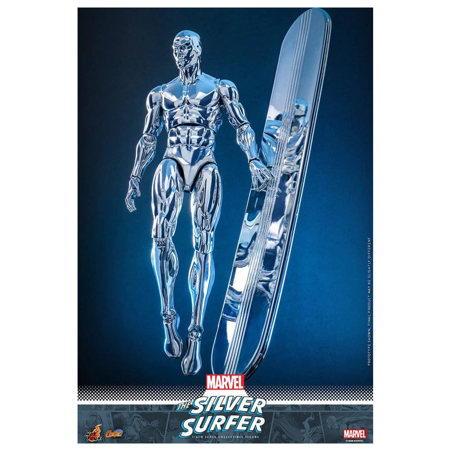 Marvel figurka Silver Surfer w skali 1/6, 32 cm zdjęcie produktu