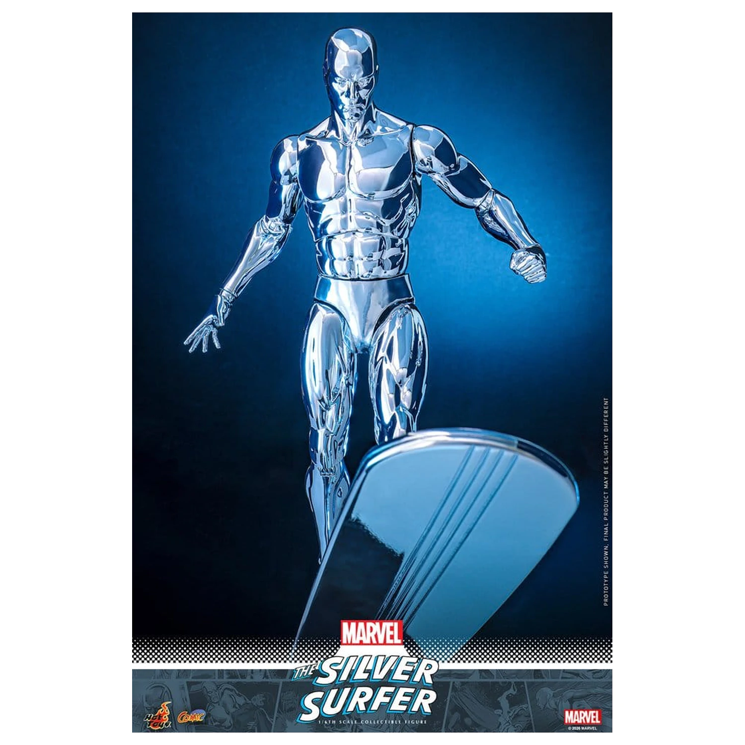 Marvel figurka Silver Surfer w skali 1/6, 32 cm zdjęcie produktu
