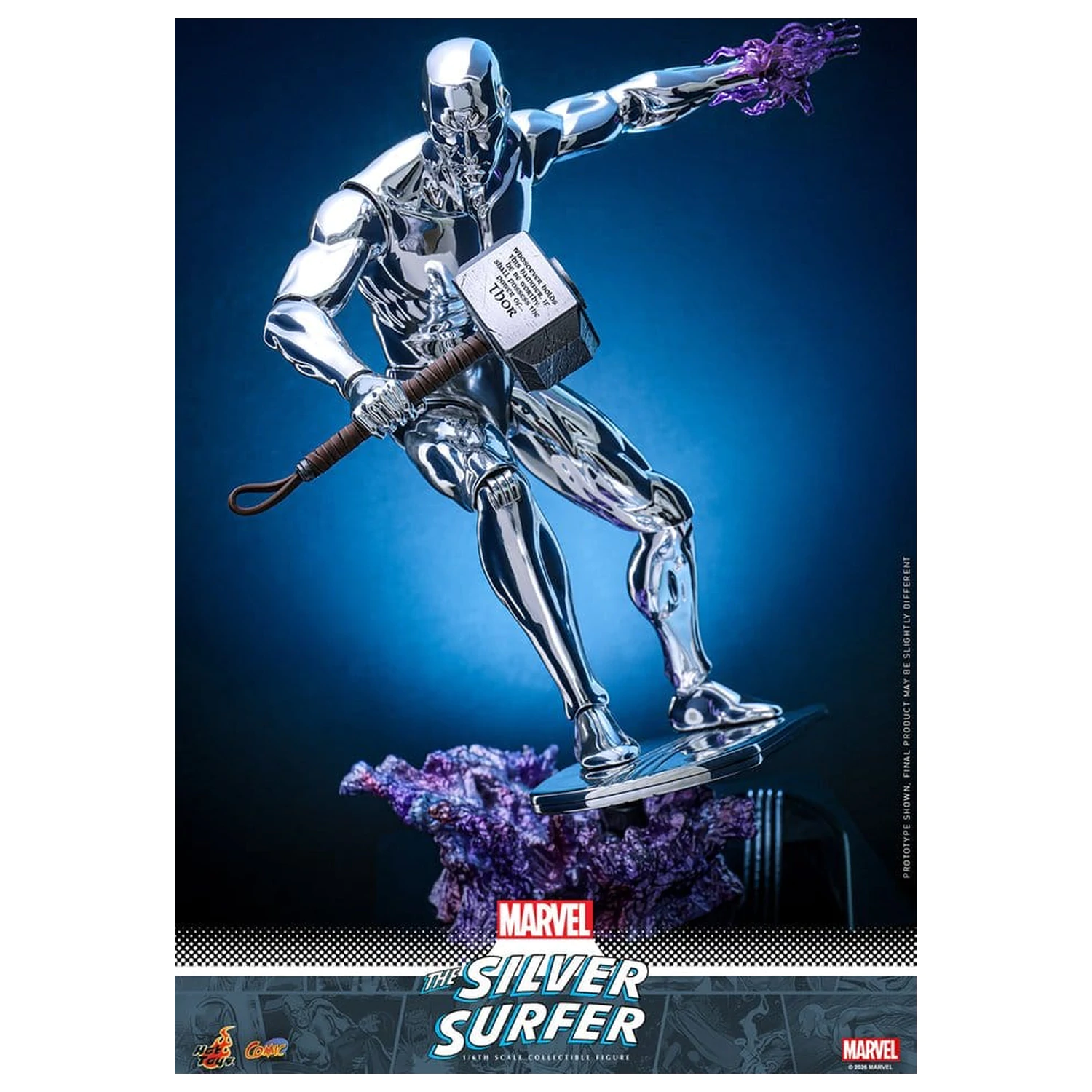 Marvel figurka Silver Surfer w skali 1/6, 32 cm zdjęcie produktu