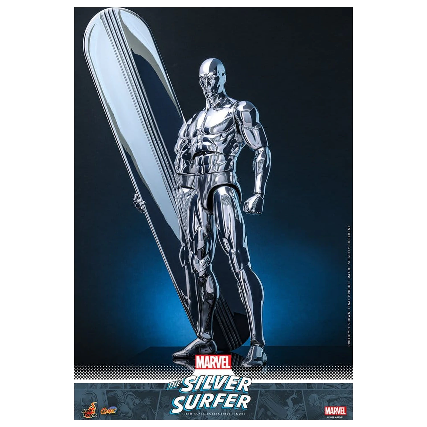 Marvel figurka Silver Surfer w skali 1/6, 32 cm zdjęcie produktu
