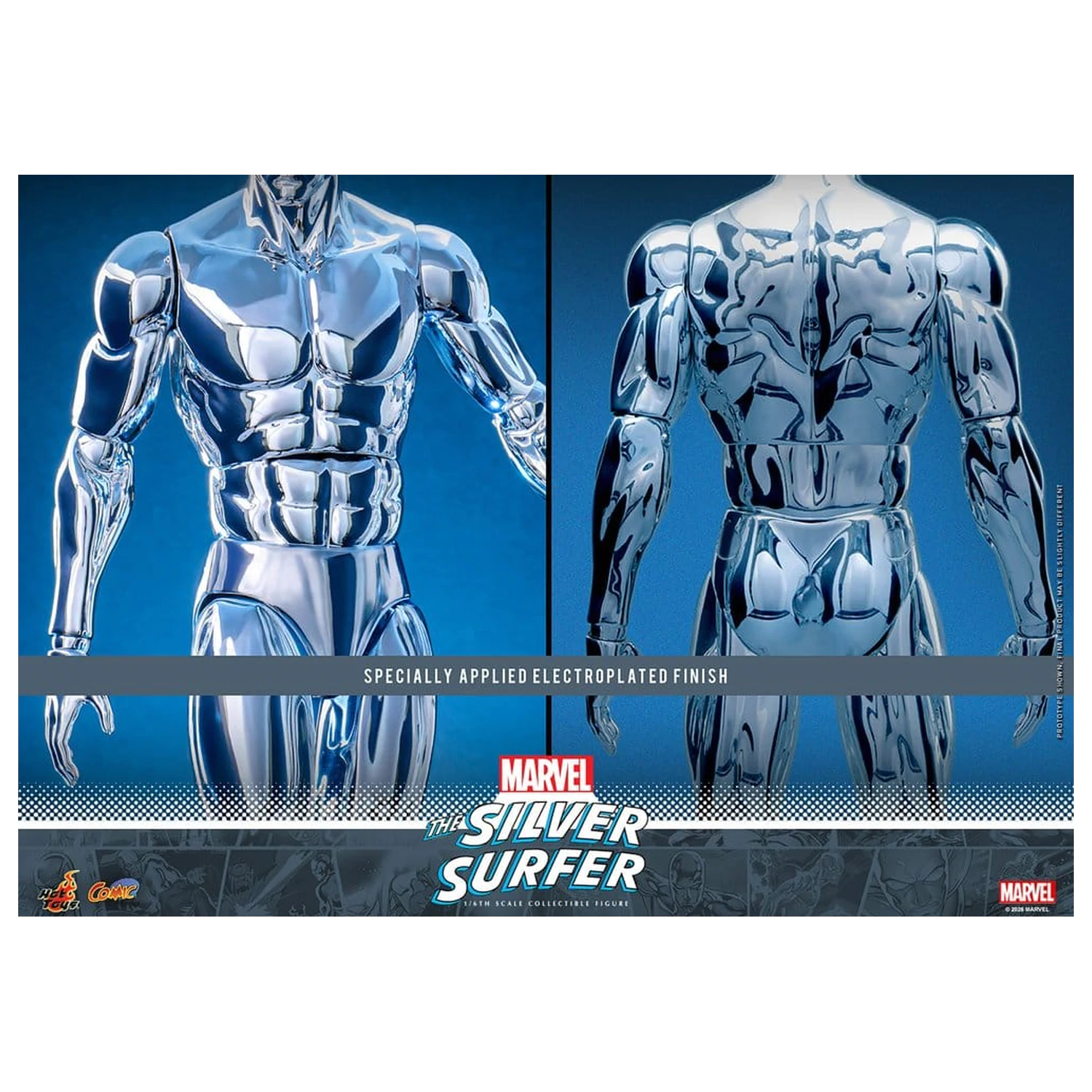 Marvel figurka Silver Surfer w skali 1/6, 32 cm zdjęcie produktu