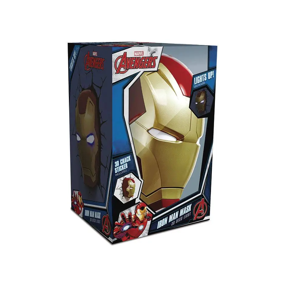 Marvel 3D LED Lampka Iron Man zdjęcie produktu