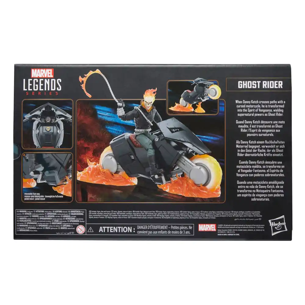 Marvel 85th Anniversary Marvel Legends Figurka Akcji z Pojazdem Ghost Rider 15 cm zdjęcie produktu