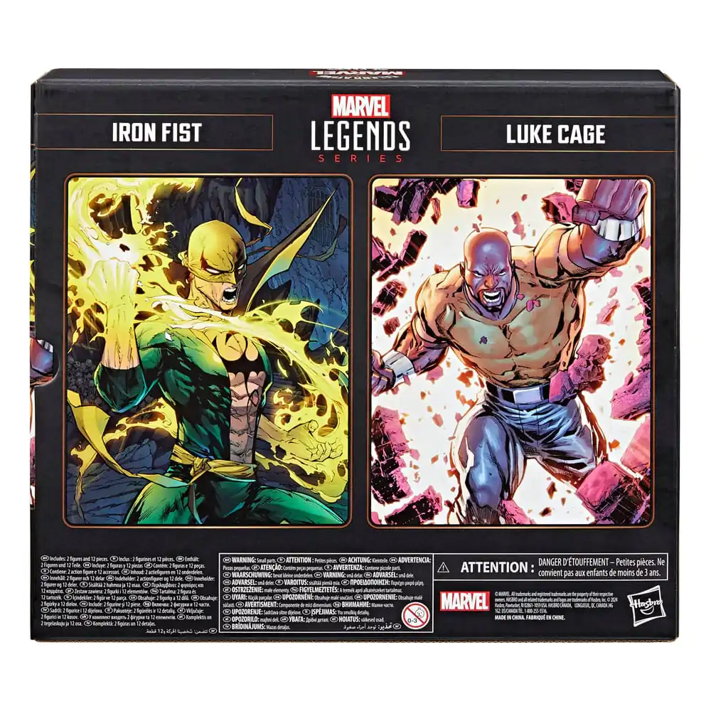 Marvel 85th Anniversary Marvel Legends Figurka Akcji 2-Pack Iron Fist & Luke Cage 15 cm zdjęcie produktu