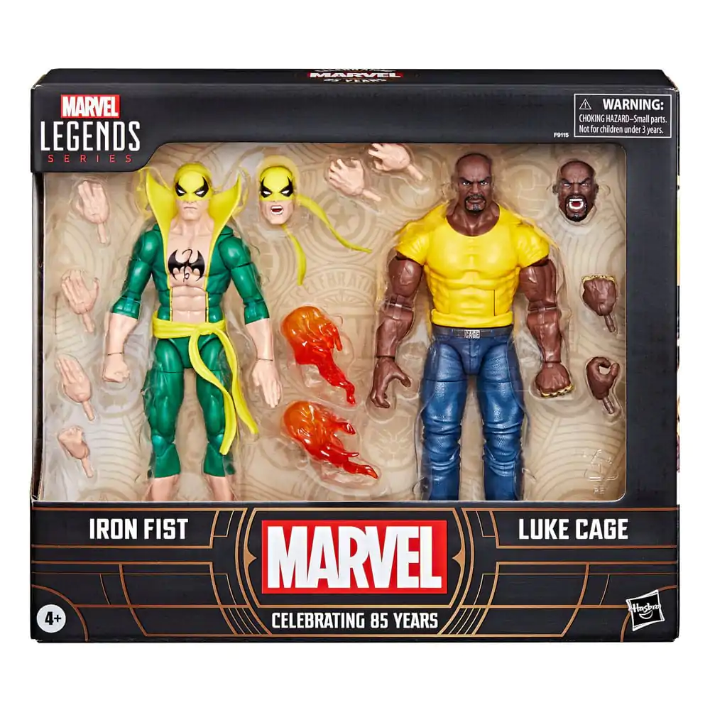 Marvel 85th Anniversary Marvel Legends Figurka Akcji 2-Pack Iron Fist & Luke Cage 15 cm zdjęcie produktu