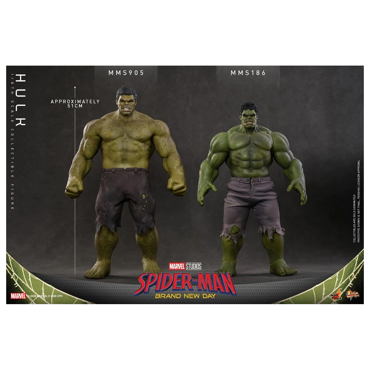 Marvel figurka akcji 1/6 Hulk 51 cm zdjęcie produktu