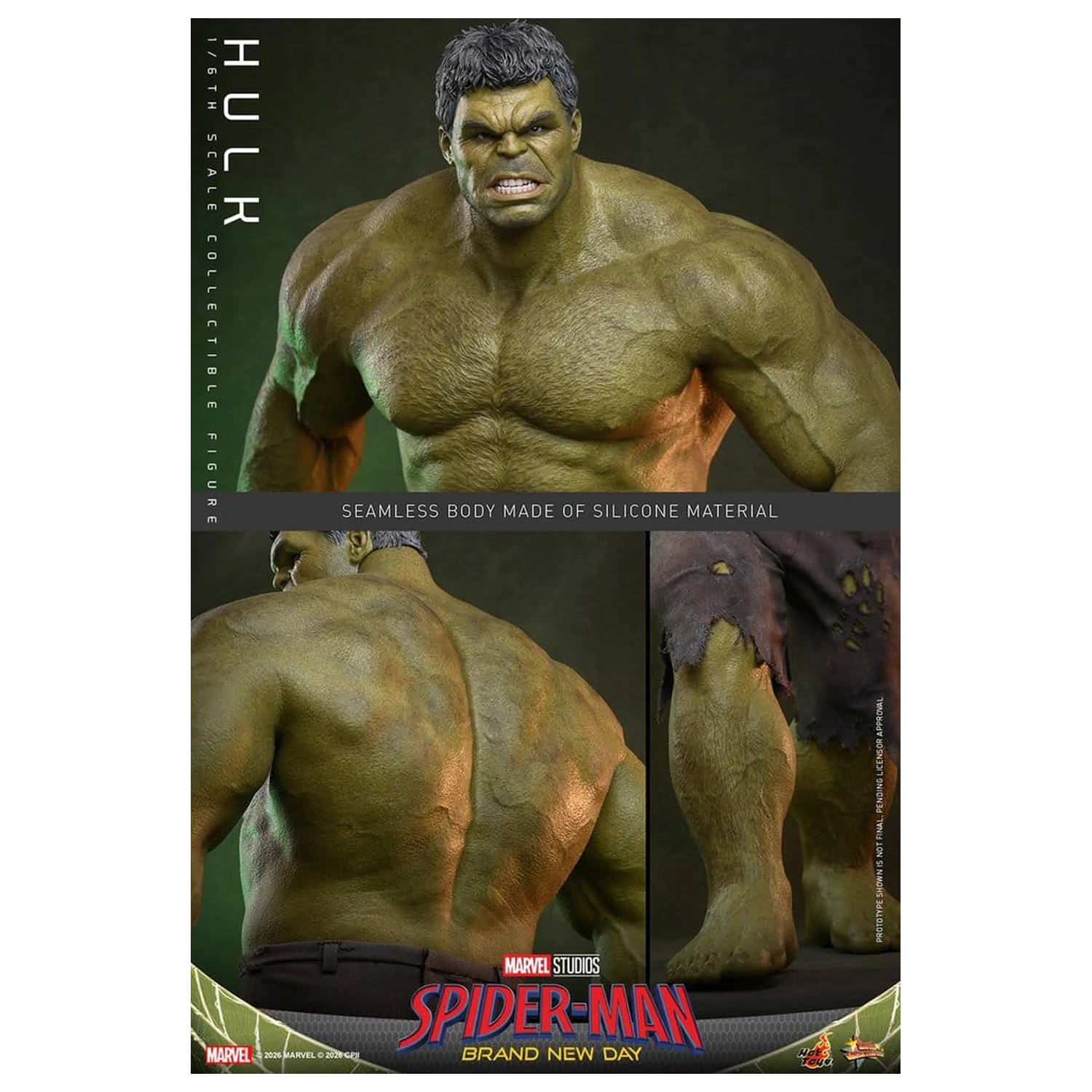 Marvel figurka akcji 1/6 Hulk 51 cm zdjęcie produktu