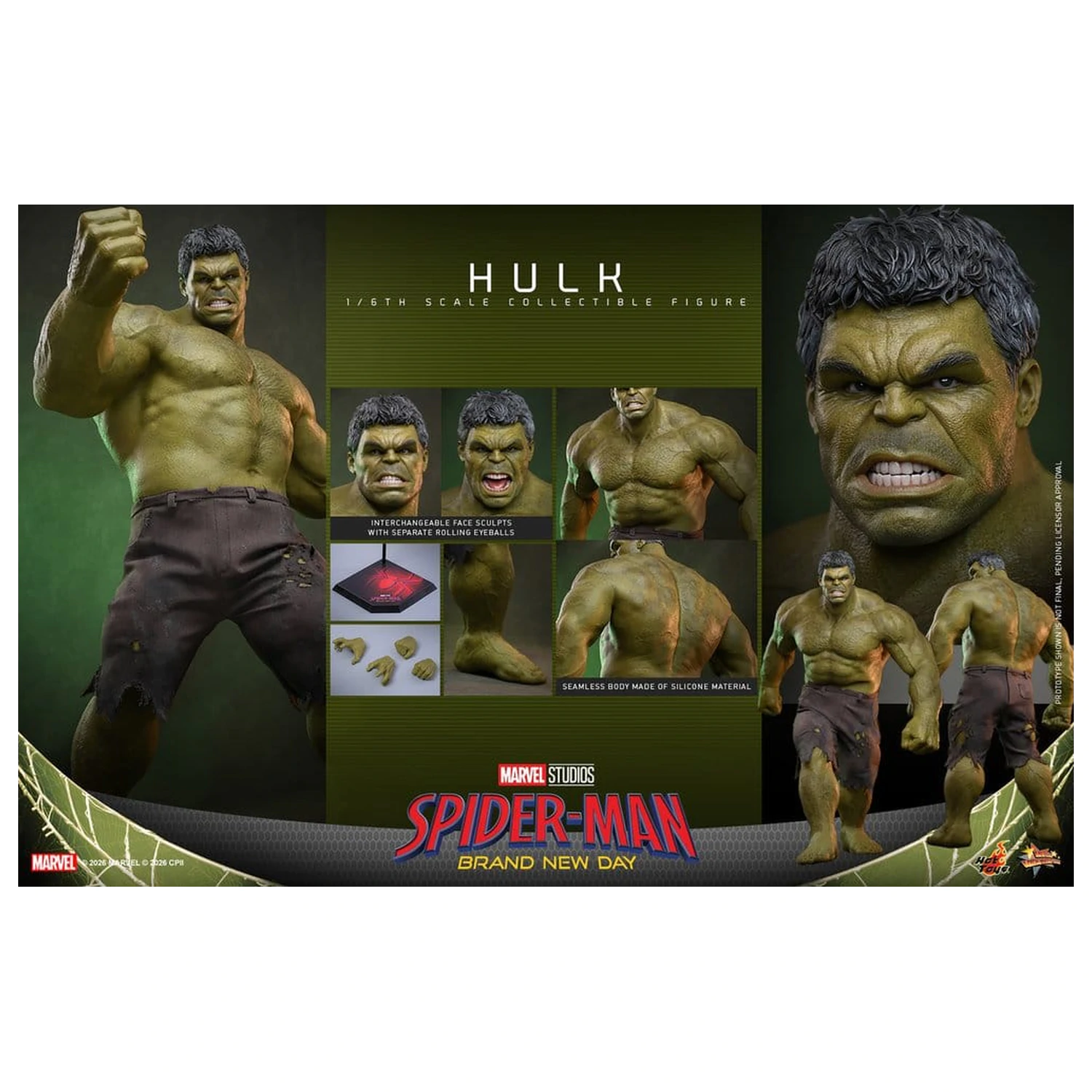 Marvel figurka akcji 1/6 Hulk 51 cm zdjęcie produktu