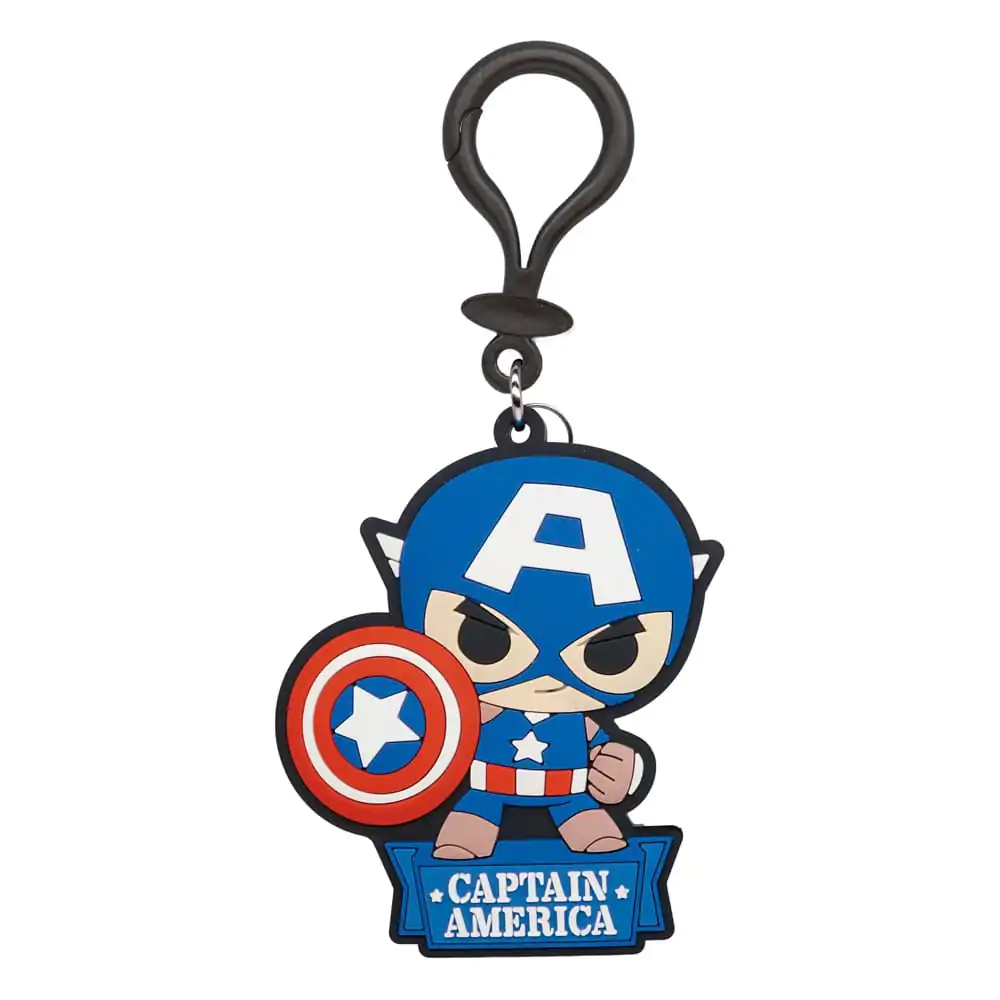 Marvel Soft Touch PVC Klips do Torby Kapitan Ameryka zdjęcie produktu