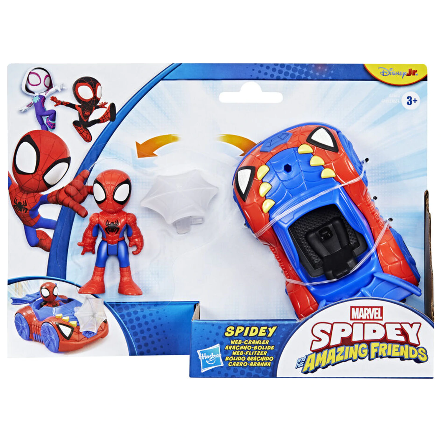 Marvel And His Awesome Friends Spidey figurka i pojazd zdjęcie produktu