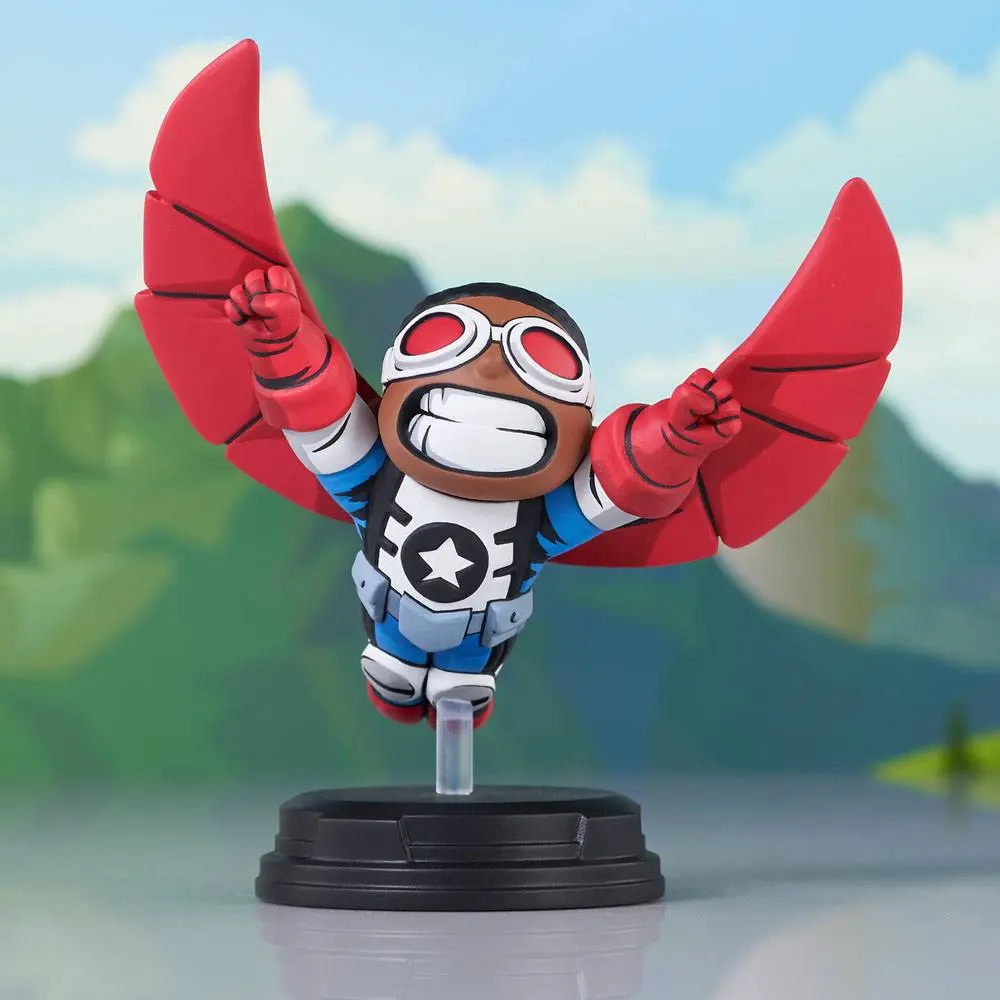 Marvel Animated Statue Falcon 13 cm zdjęcie produktu