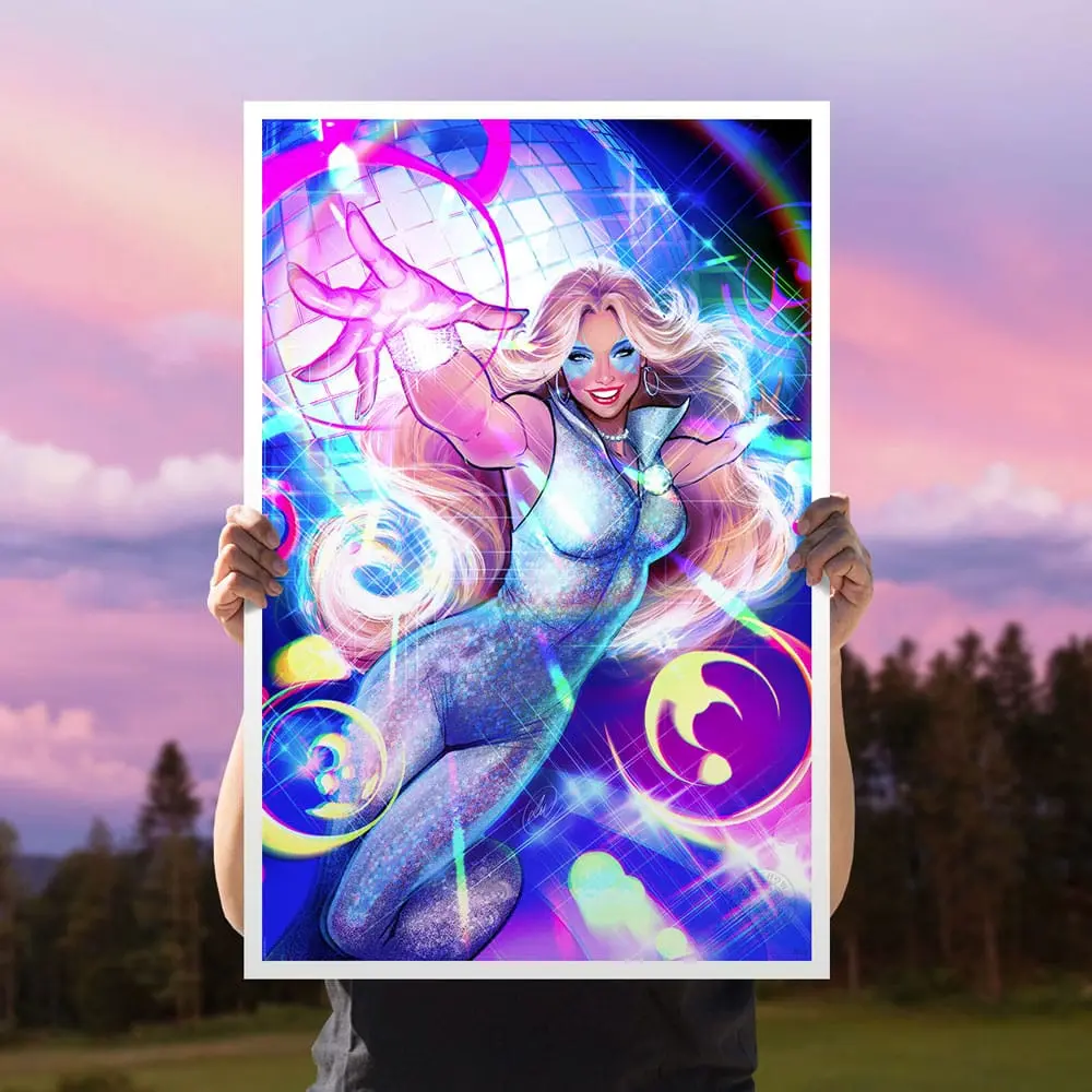 Marvel Art Print Dazzler 41 x 61 cm - nieoprawiony zdjęcie produktu