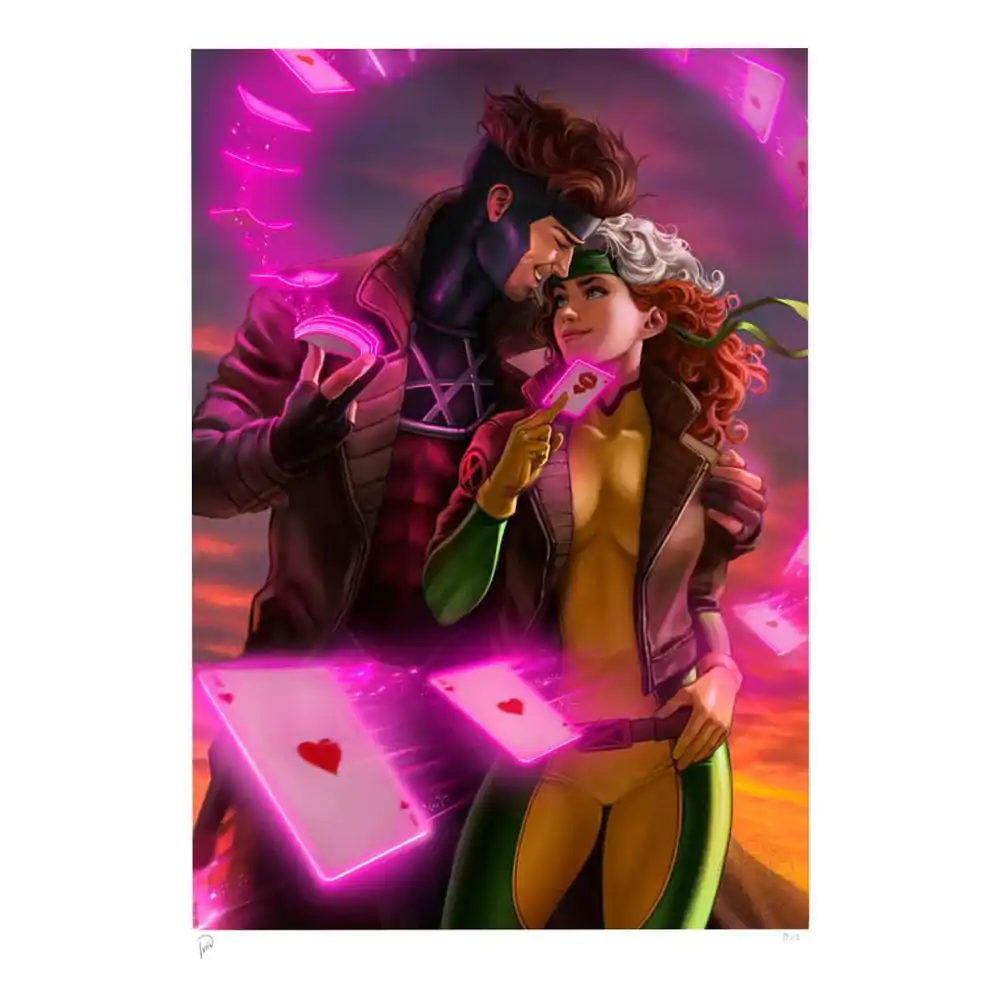 Marvel Art Print Rogue & Gambit 46 x 61 cm - bez ramy zdjęcie produktu