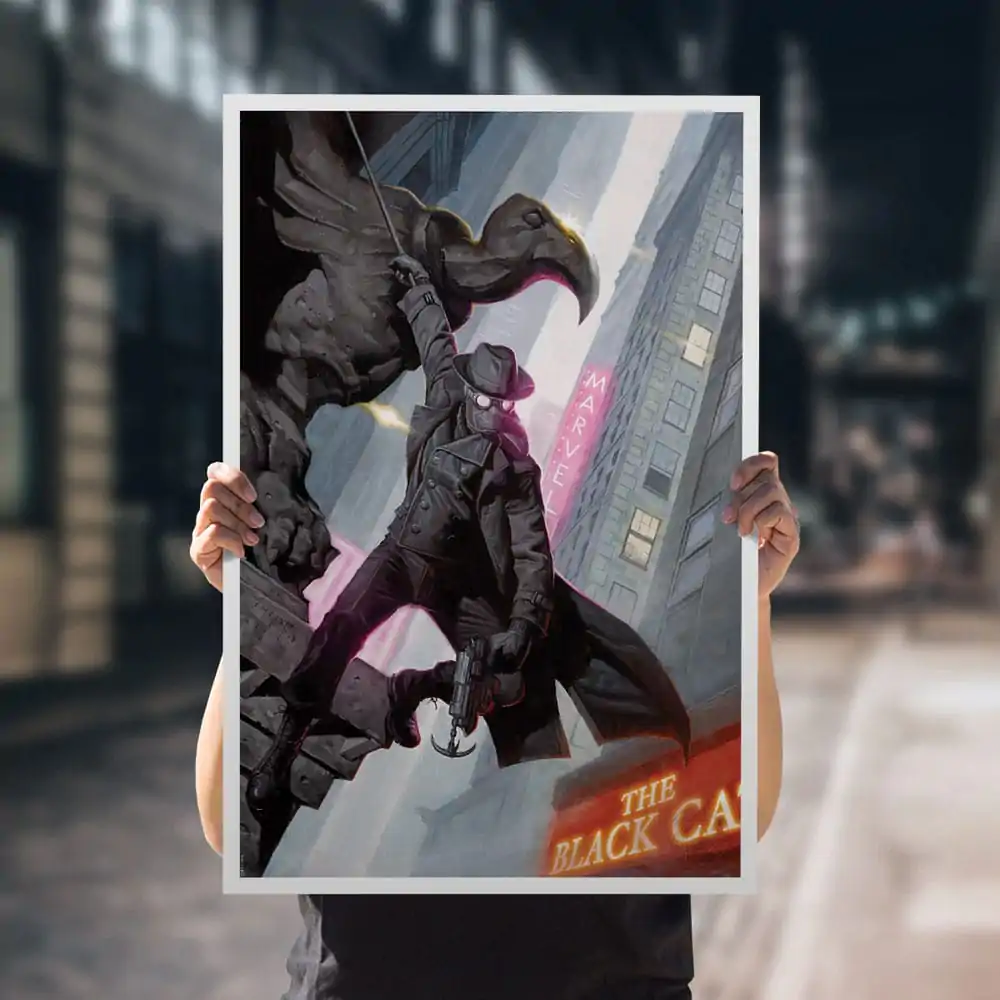 Marvel Art Print Spider-Man: Noir 41 x 61 cm - bez ramy zdjęcie produktu