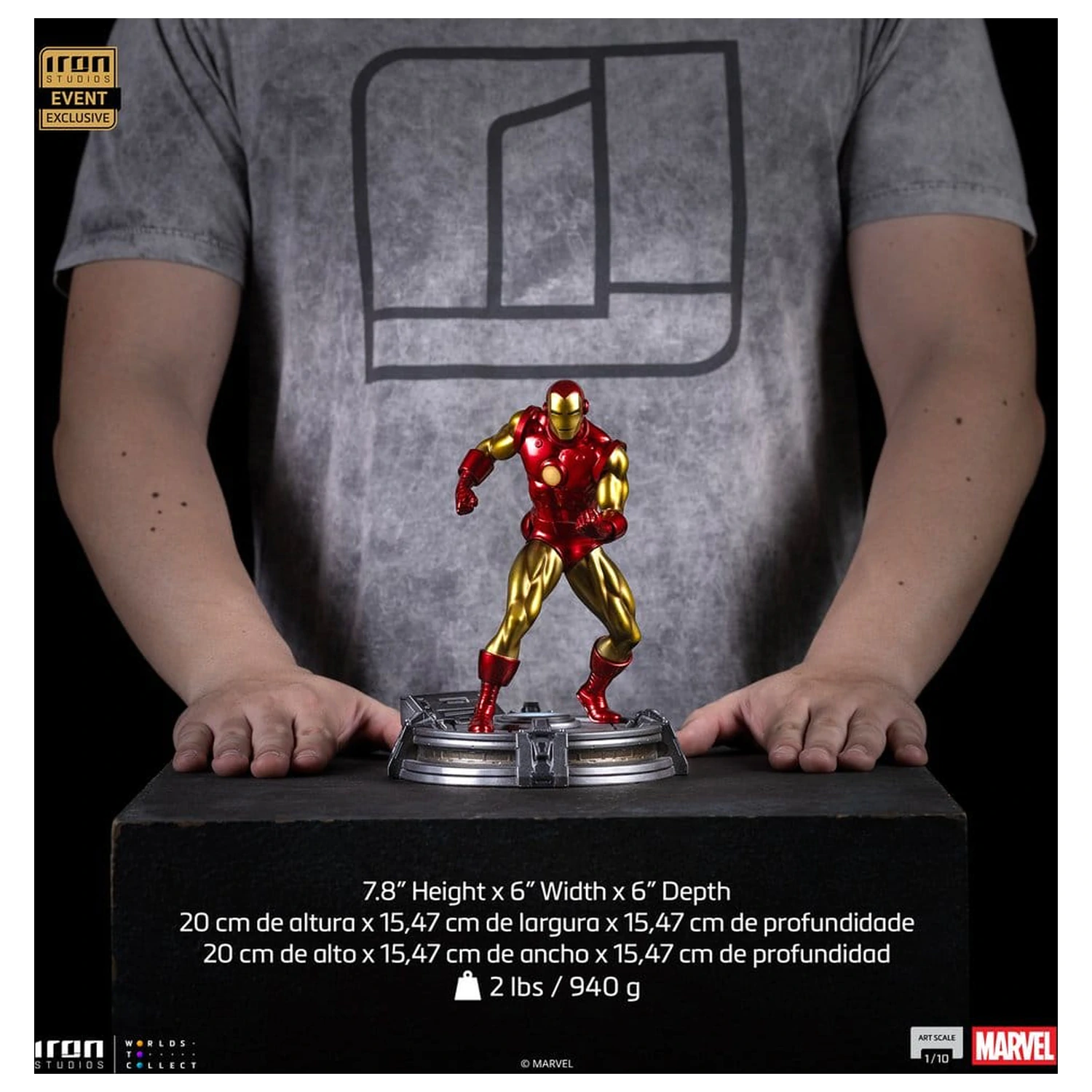 Marvel Art Scale Statue 1/10 Iron Man (CCXP Exclusive 2025) 20 cm zdjęcie produktu