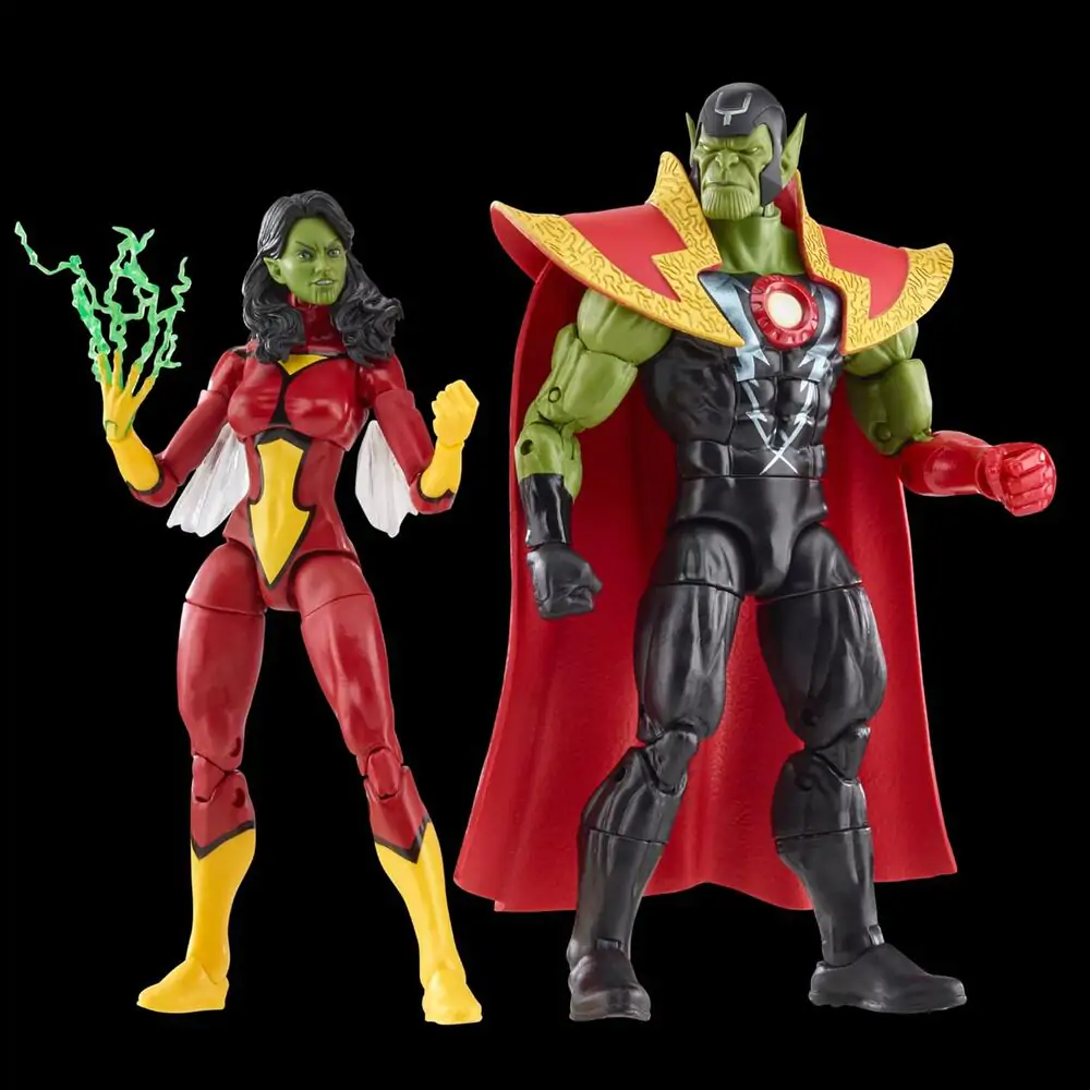 Avengers Marvel Legends Figurki Akcji Królowa Skrull & Super-Skrull 15 cm zdjęcie produktu