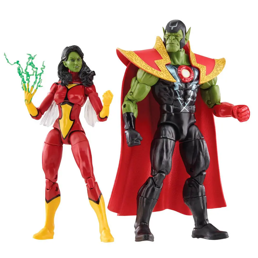 Avengers Marvel Legends Figurki Akcji Królowa Skrull & Super-Skrull 15 cm zdjęcie produktu