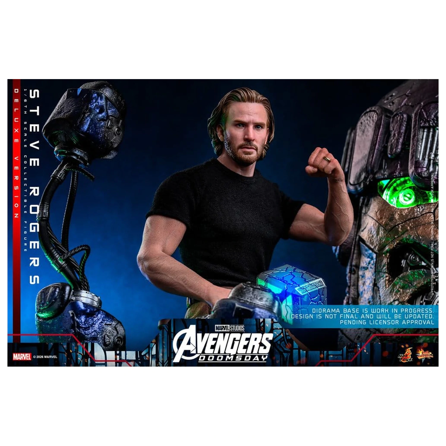 Marvel Avengers: Doomsday Movie Masterpiece Figurka Kolekcjonerska 1/6 Steve Rogers (Deluxe Version) 31 cm zdjęcie produktu