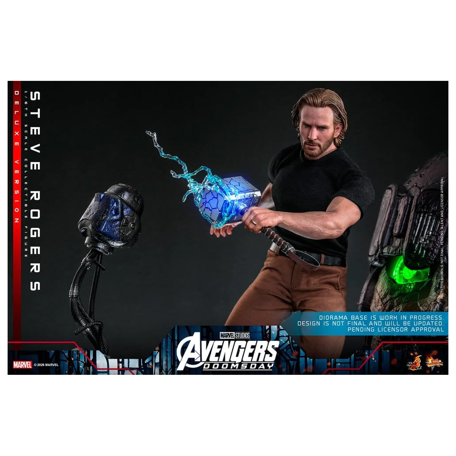 Marvel Avengers: Doomsday Movie Masterpiece Figurka Kolekcjonerska 1/6 Steve Rogers (Deluxe Version) 31 cm zdjęcie produktu