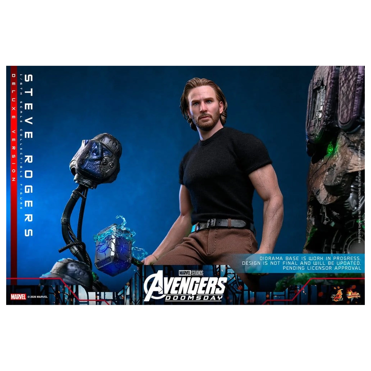 Marvel Avengers: Doomsday Movie Masterpiece Figurka Kolekcjonerska 1/6 Steve Rogers (Deluxe Version) 31 cm zdjęcie produktu