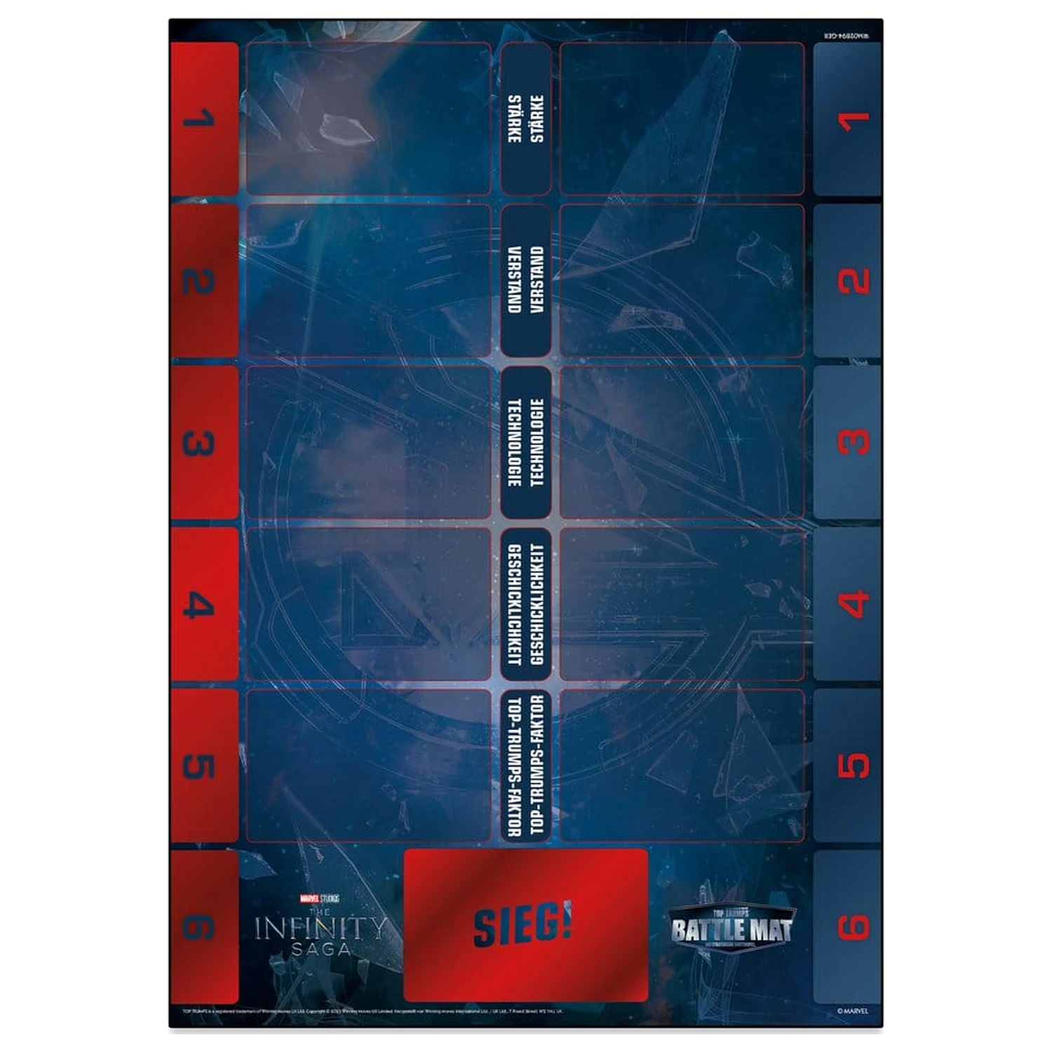 Marvel Board Game BattleMat *Wersja Niemiecka* zdjęcie produktu
