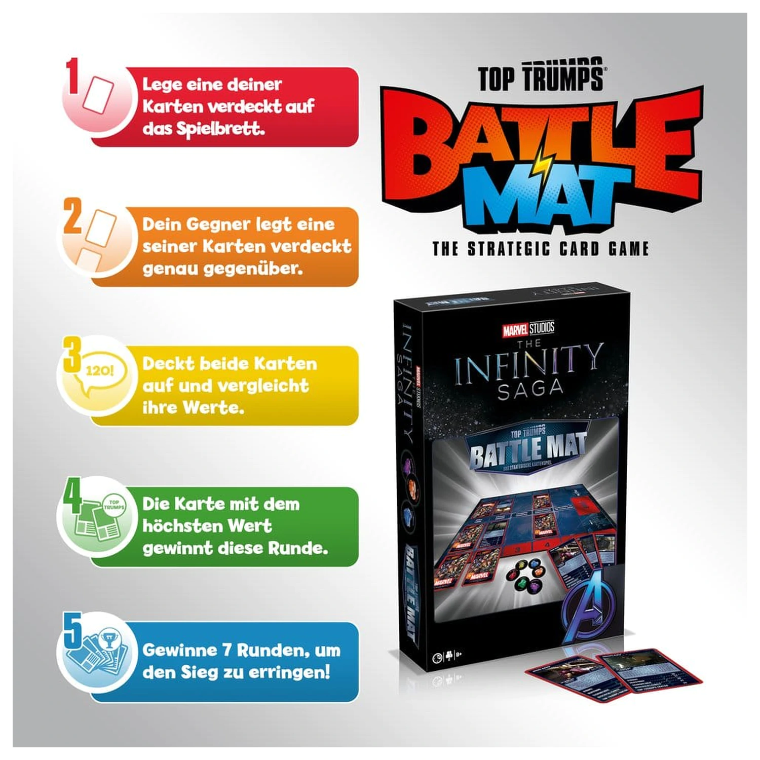 Marvel Board Game BattleMat *Wersja Niemiecka* zdjęcie produktu
