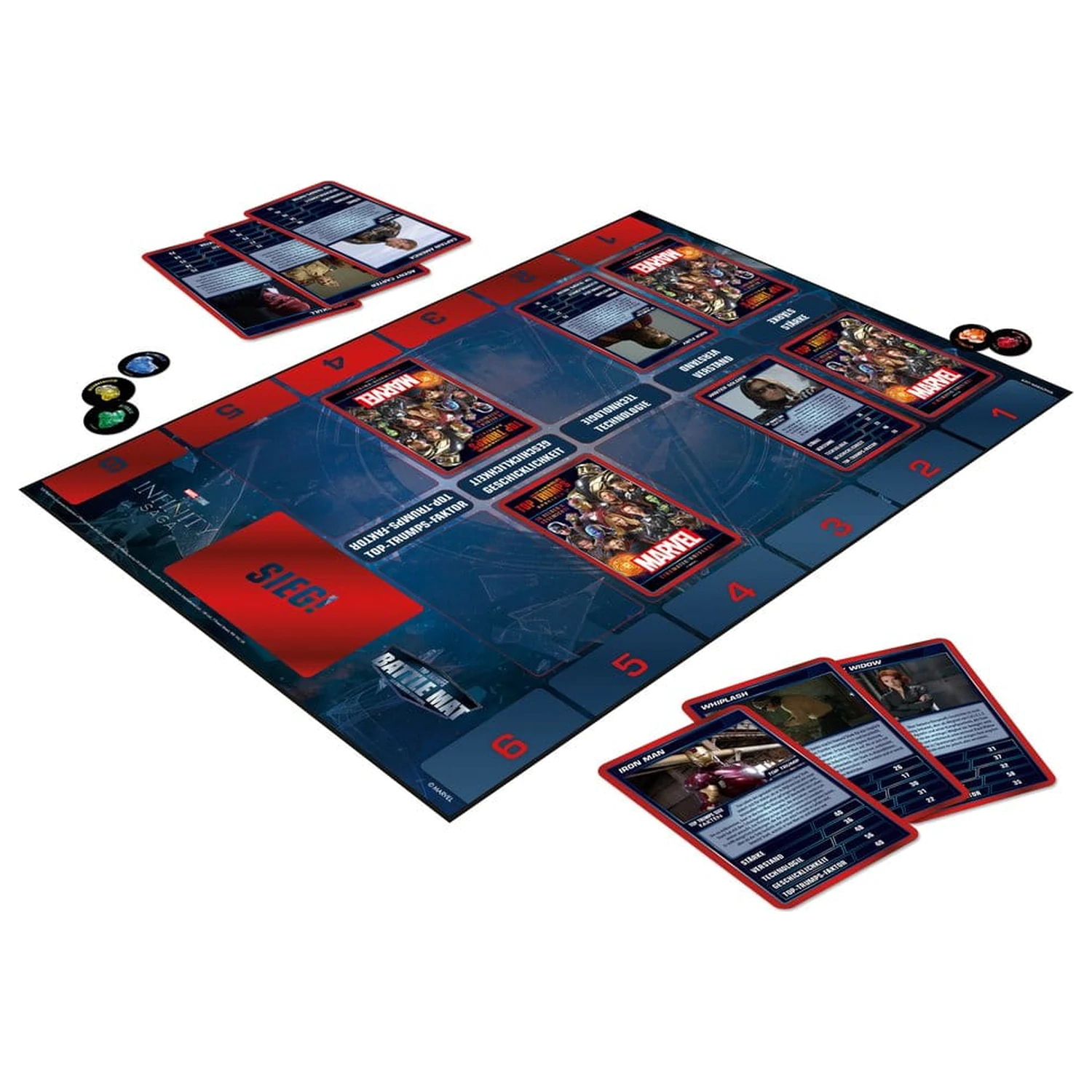 Marvel Board Game BattleMat *Wersja Niemiecka* zdjęcie produktu