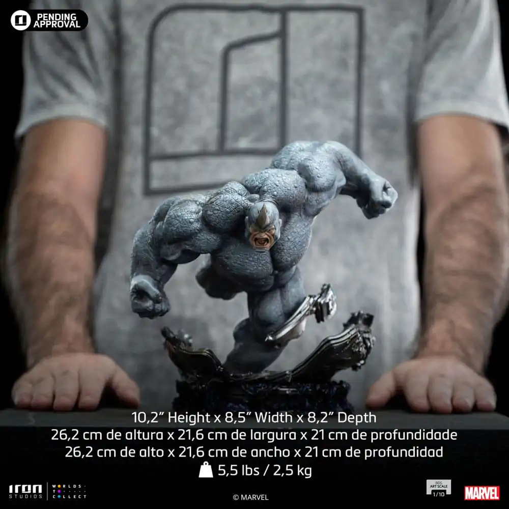 Marvel BDS Art Scale Statua 1/10 Rhino 26 cm zdjęcie produktu