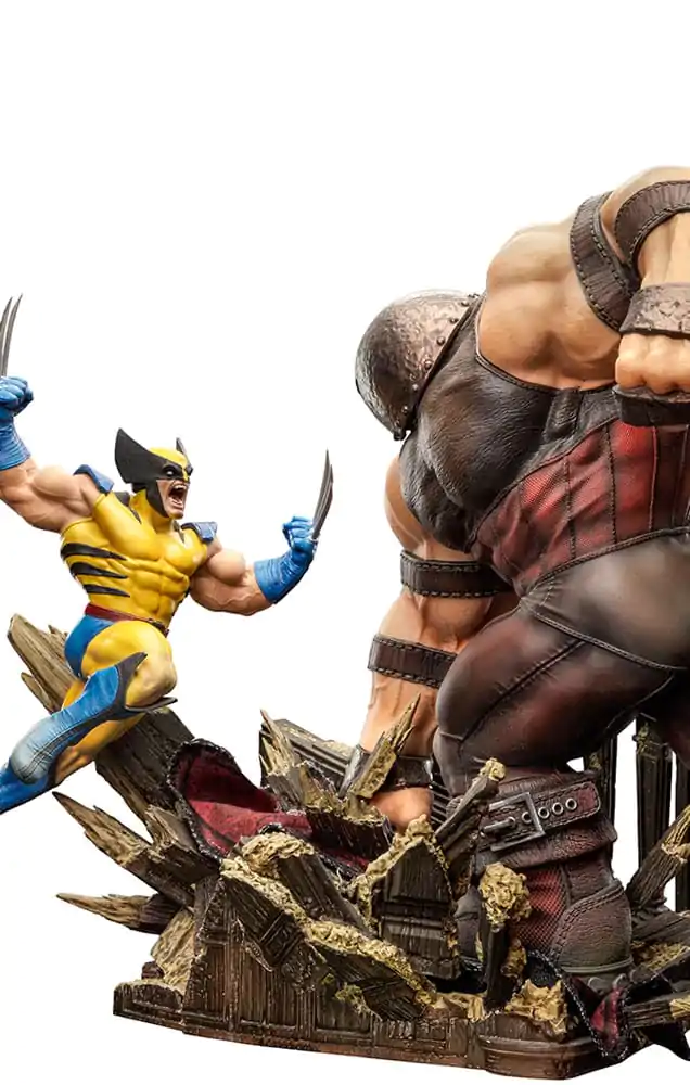 Marvel BDS Art Scale Statua 1/10 Wolverine kontra Juggernaut heo EU Exclusive 30 cm zdjęcie produktu