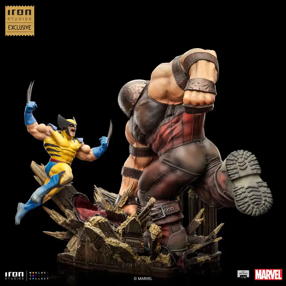 Marvel BDS Art Scale Statua 1/10 Wolverine kontra Juggernaut heo EU Exclusive 30 cm zdjęcie produktu