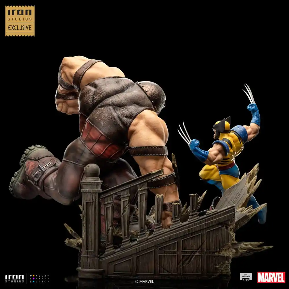 Marvel BDS Art Scale Statua 1/10 Wolverine kontra Juggernaut heo EU Exclusive 30 cm zdjęcie produktu