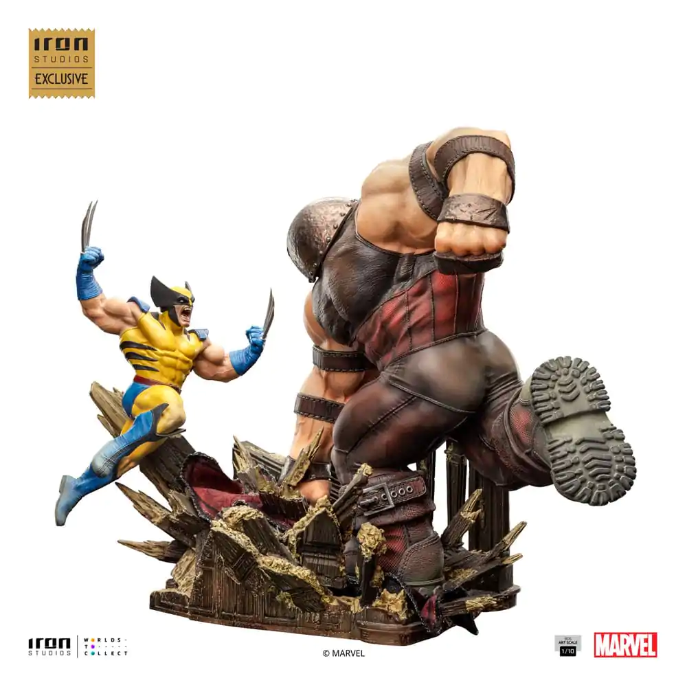 Marvel BDS Art Scale Statua 1/10 Wolverine kontra Juggernaut heo EU Exclusive 30 cm zdjęcie produktu