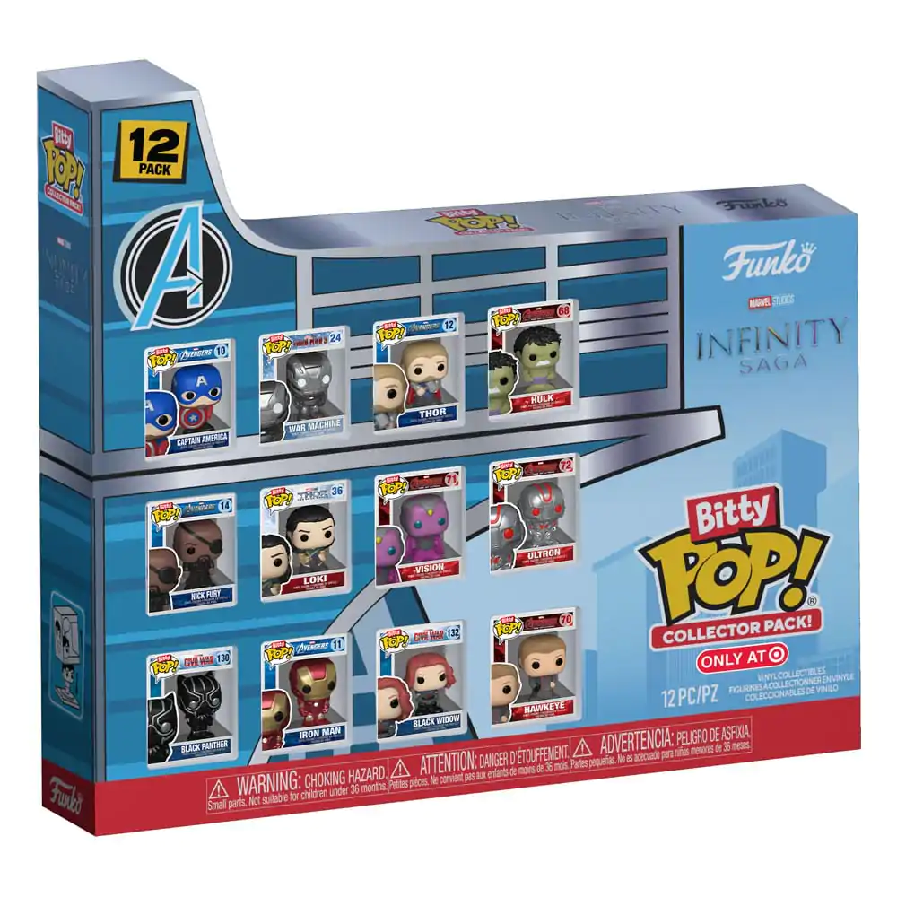 Marvel Bitty Funko POP! Figurka winylowa 12-Pak Infinity Saga 2,5 cm zdjęcie produktu