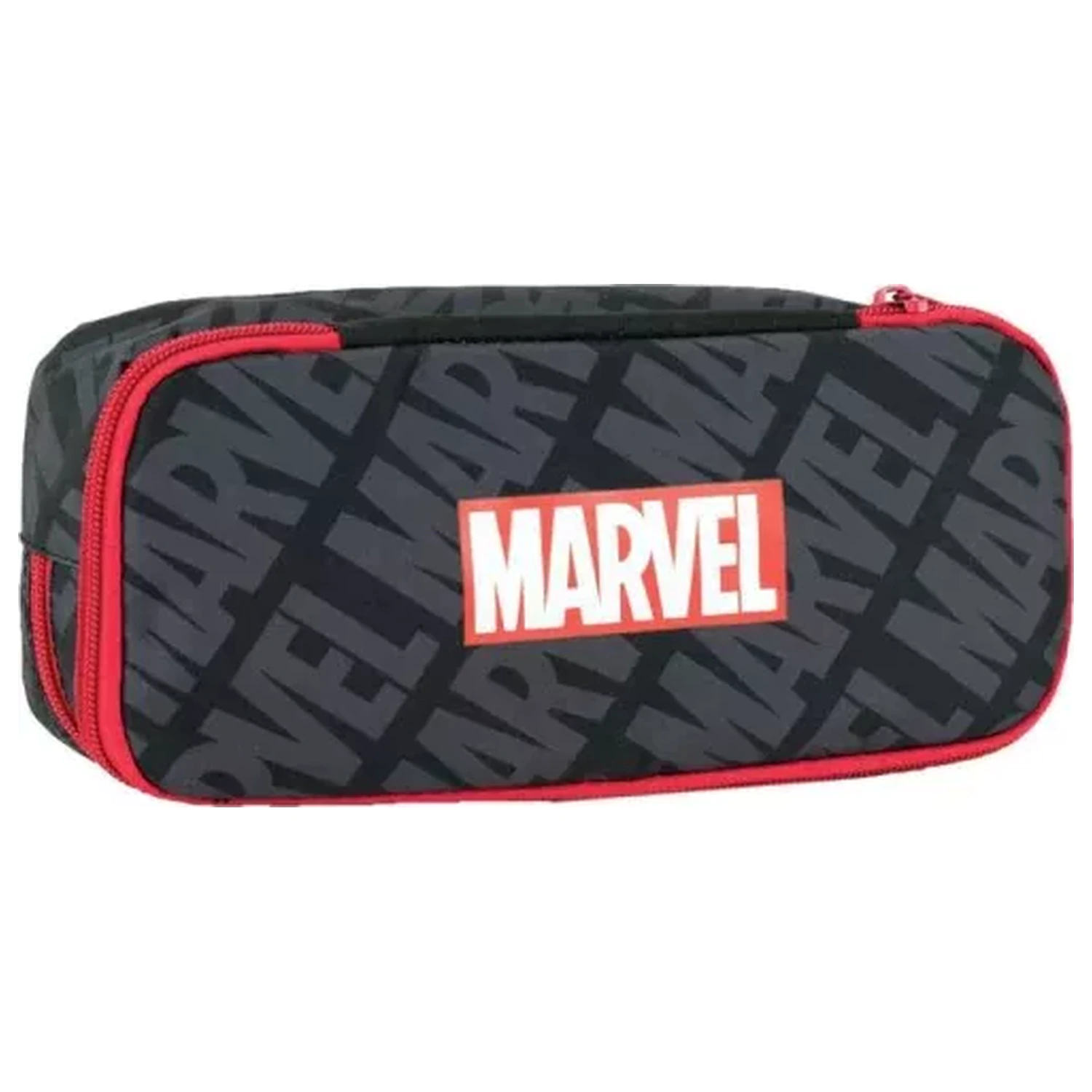 Marvel Black piórnik z 2 przegródkami 26 cm zdjęcie produktu