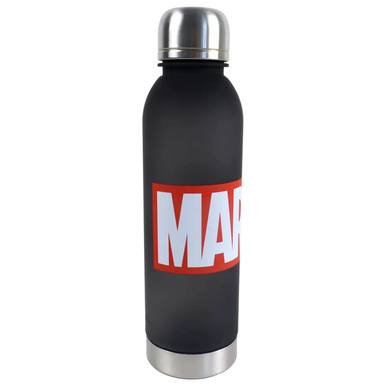 Marvel Czarna Plastikowa Butelka na wodę z zakrętką 750 ml zdjęcie produktu