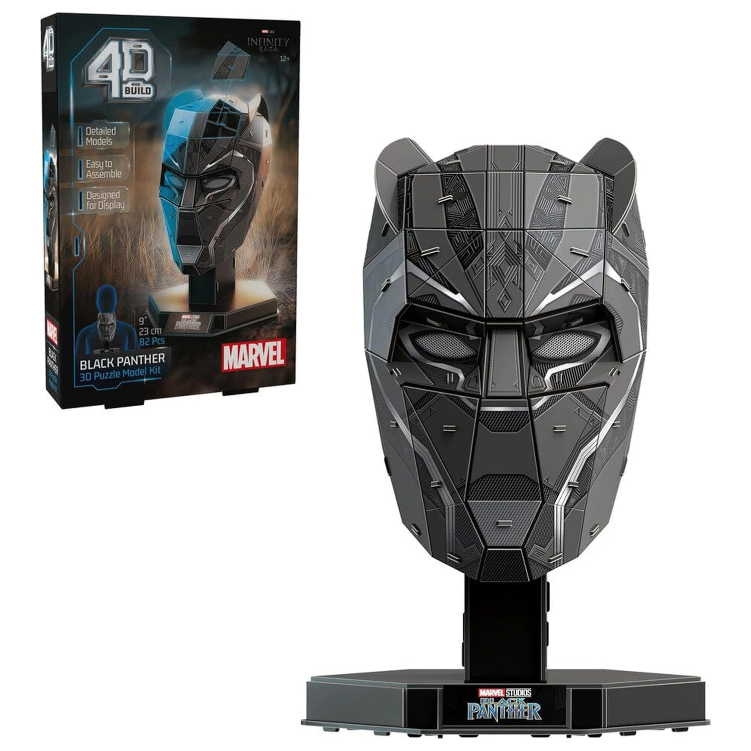 Puzzle 3D popiersie Marvel Black Panther zdjęcie produktu