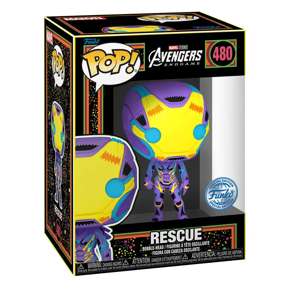 Marvel Avengers Rescue Funko POP figurka & tee box Rescue zdjęcie produktu