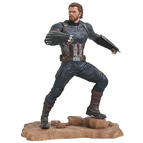 Avengers Infinity War Marvel Gallery PVC Statua Kapitan Ameryka 23 cm zdjęcie produktu