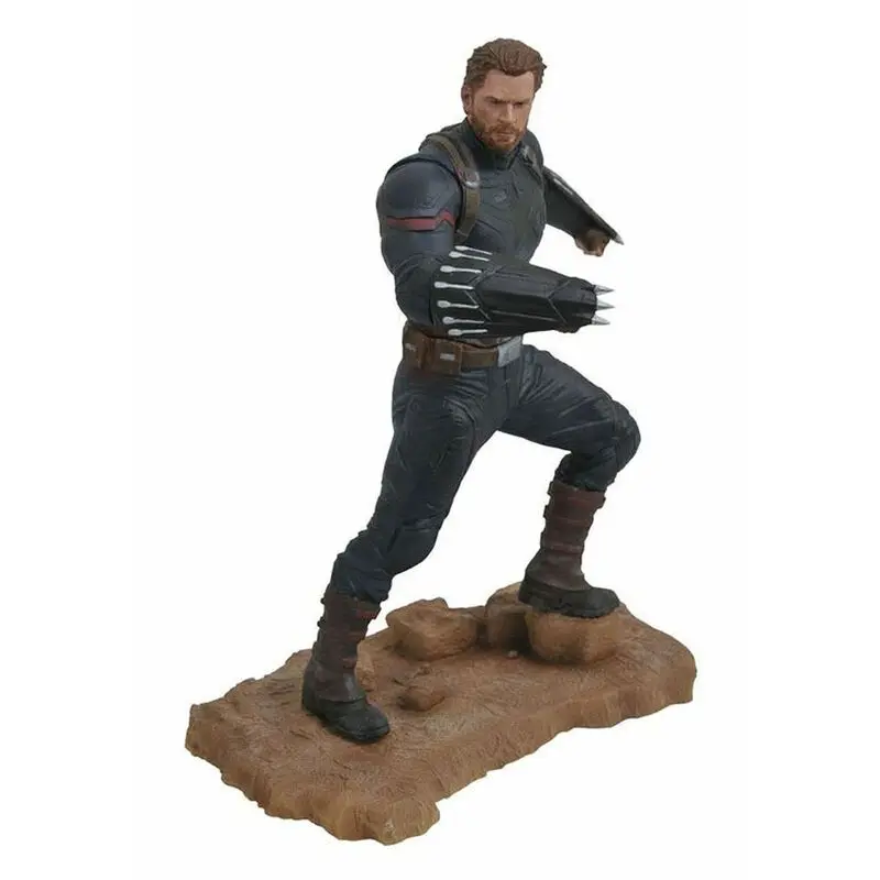 Avengers Infinity War Marvel Gallery PVC Statua Kapitan Ameryka 23 cm zdjęcie produktu