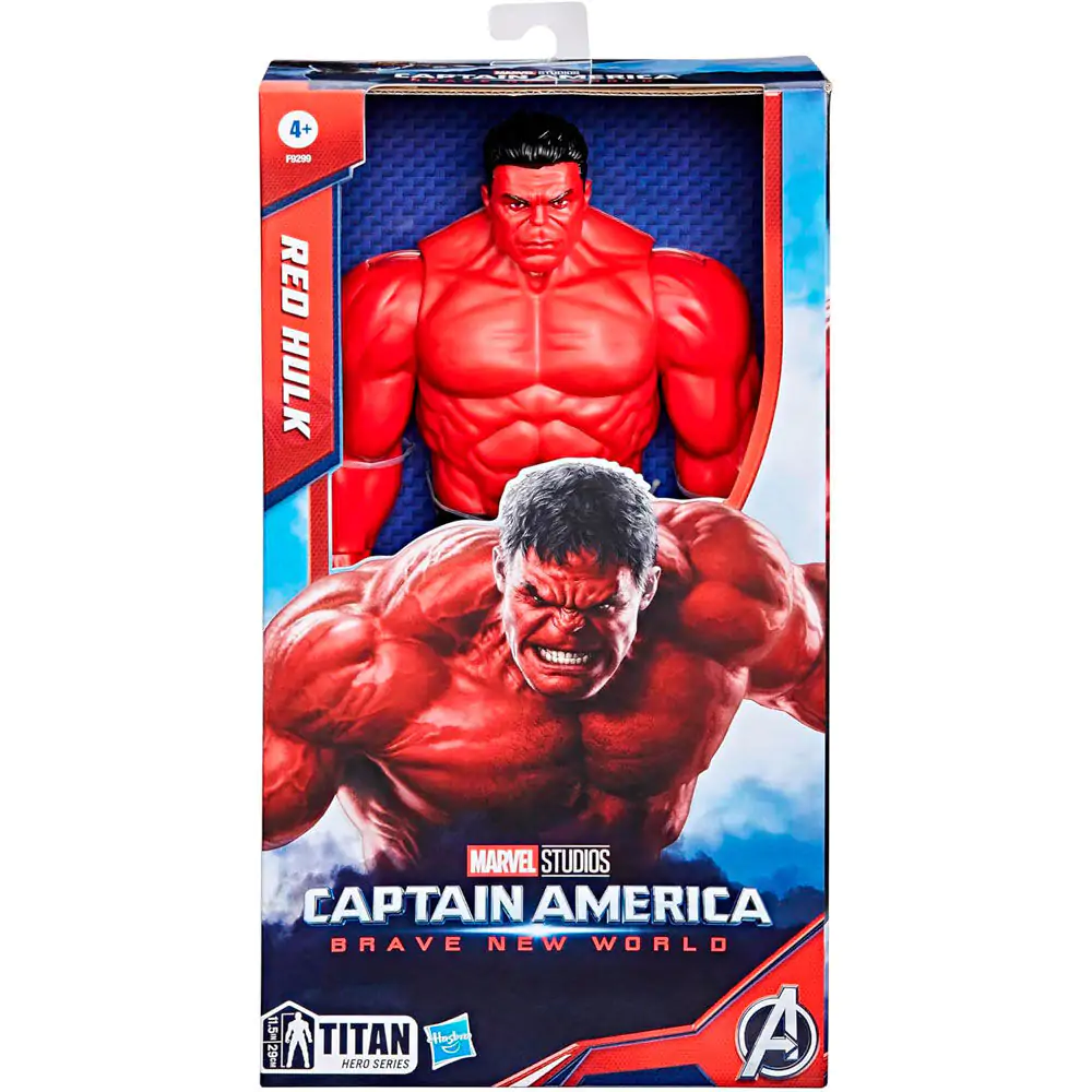 Marvel Avengers Kapitan Ameryka Brave New World Titan Hero Red Hulk figurka 30 cm zdjęcie produktu