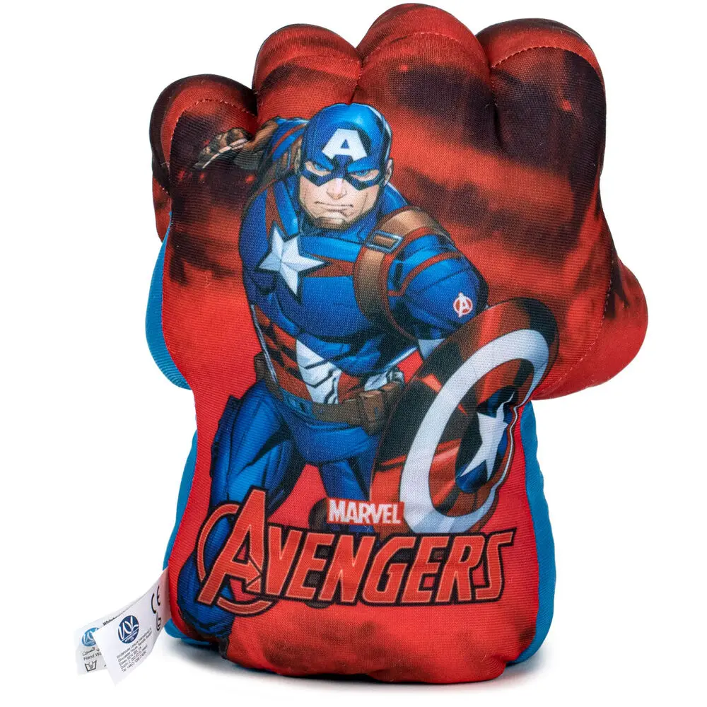 Marvel Avengers Captain America Rękawica pluszowa zabawka 27 cm zdjęcie produktu