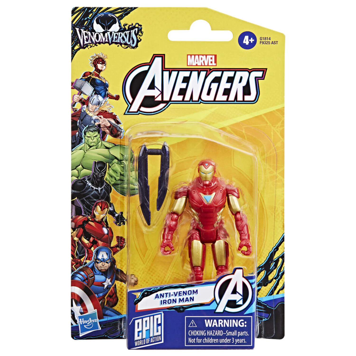 Marvel Avengers figurka Anti-Venom Iron Man 10cm zdjęcie produktu